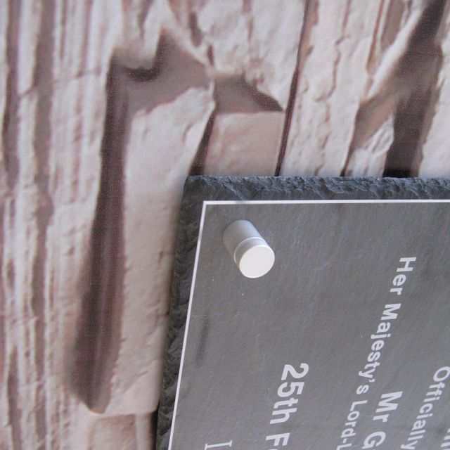 Slate & Acrylic Opening plaque